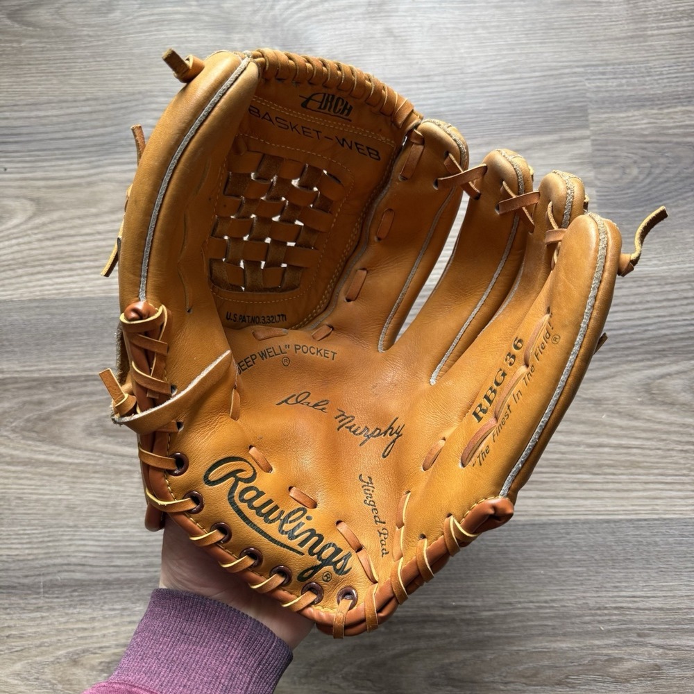 Rawlings RBG36 Dale Murphy 11.5" Baseball Softball Glove Right Hand Throw